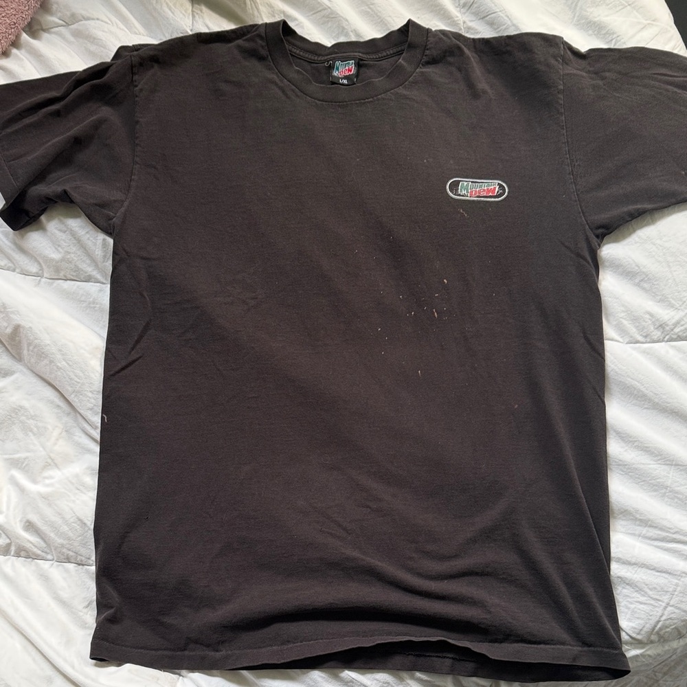 Vintage Mountain Dew Black T-Shirt